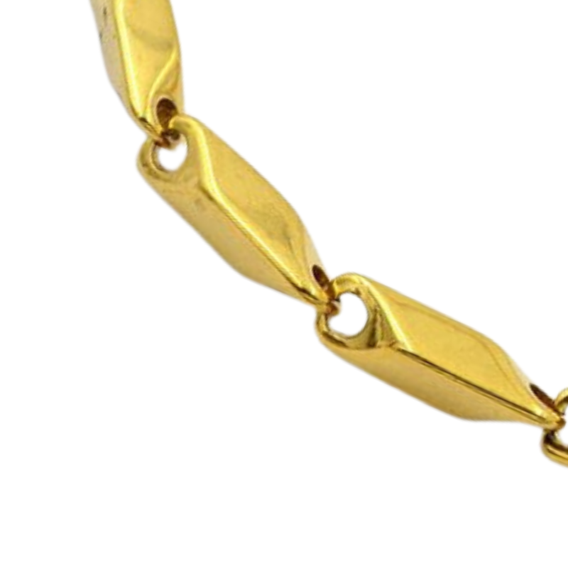 Bar Link Gold Bracelet