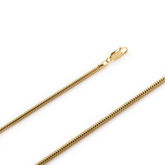 Snake Link Gold Bracelet