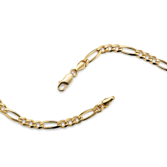 Figaro Link Gold Chain