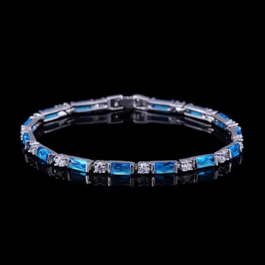 Sky Blue Ice Luxe Bracelet