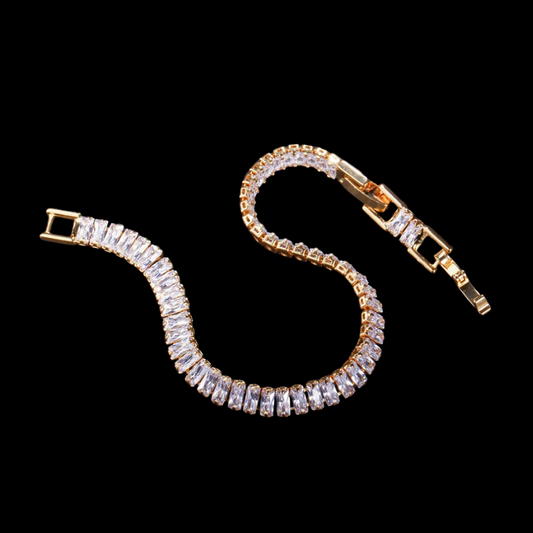 Golden Luxe Ice Bracelet