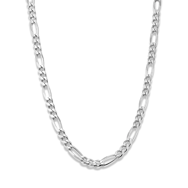 Figaro Link Silver Chain