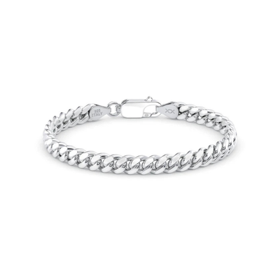 Cuban Link Silver Bracelet