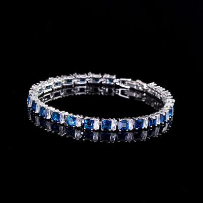 Sapphire Luxe Ice Tennis Bracelet