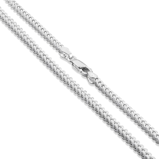 Franco Link Silver Chain