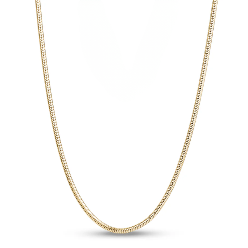 Snake Link Gold Chain