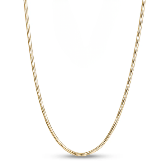 Snake Link Gold Chain