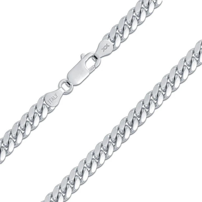 Cuban Link Silver Bracelet