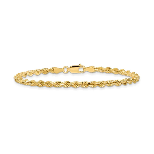 Twisted Rope Gold Bracelet