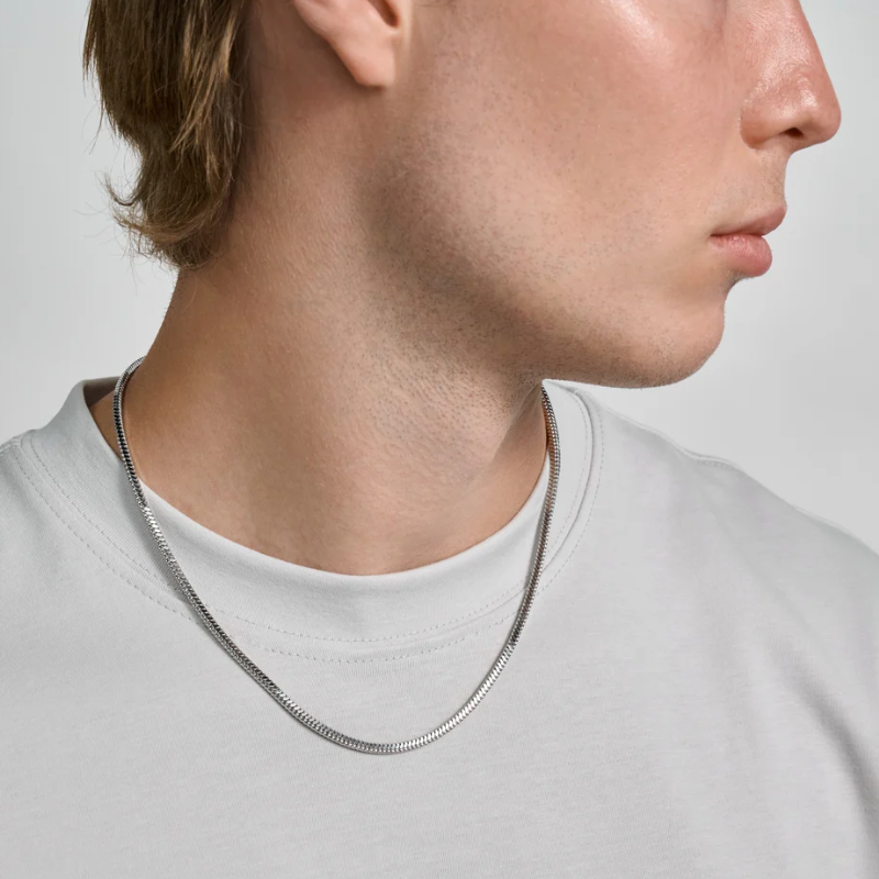 Snake Link Gold Chain