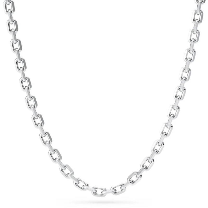 Cable Link Silver Chain