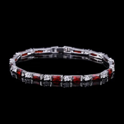 Ruby Ice Luxe Bracelet